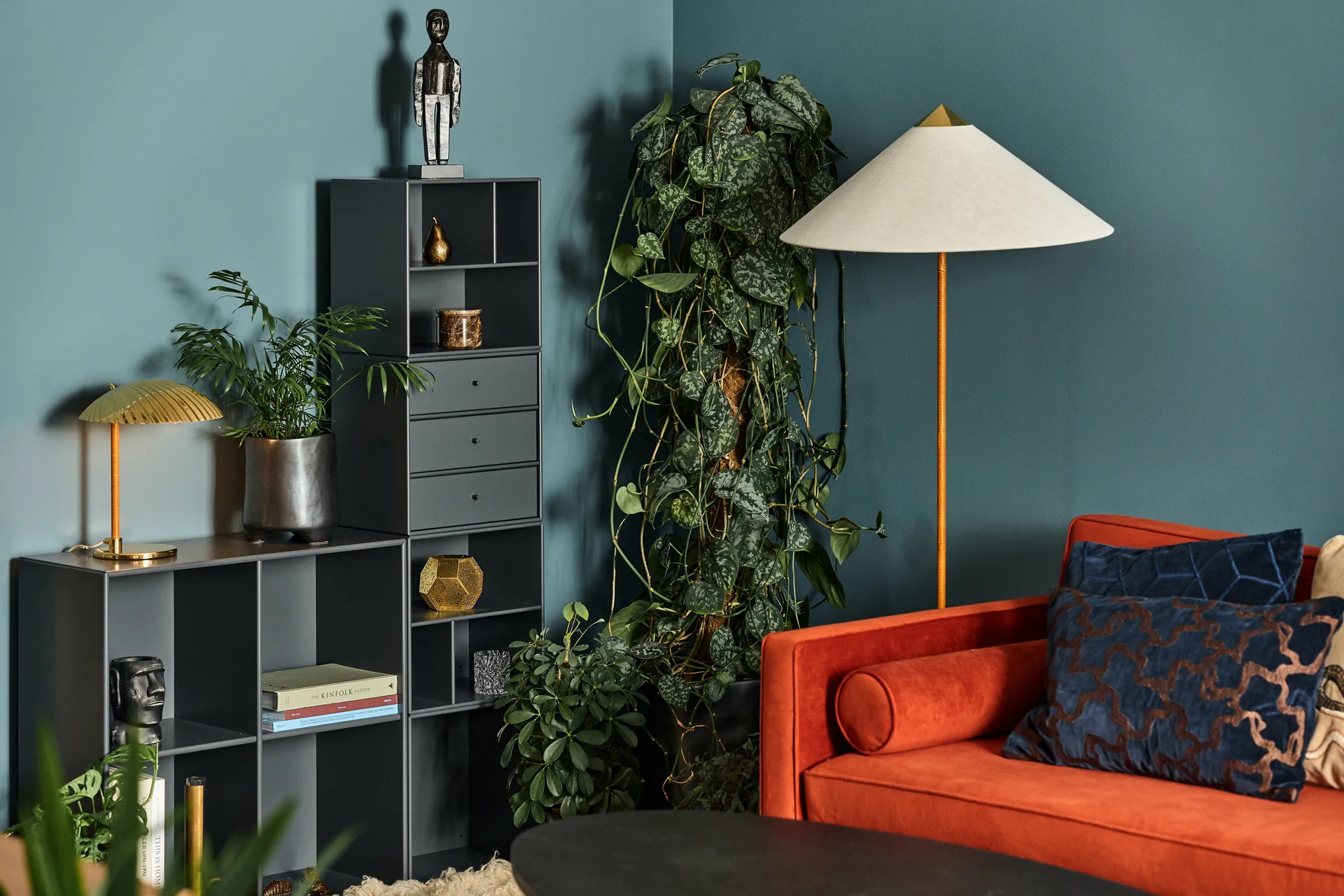 Montana Mini 1001 shelf 35x35 cm, Anthracite Montana