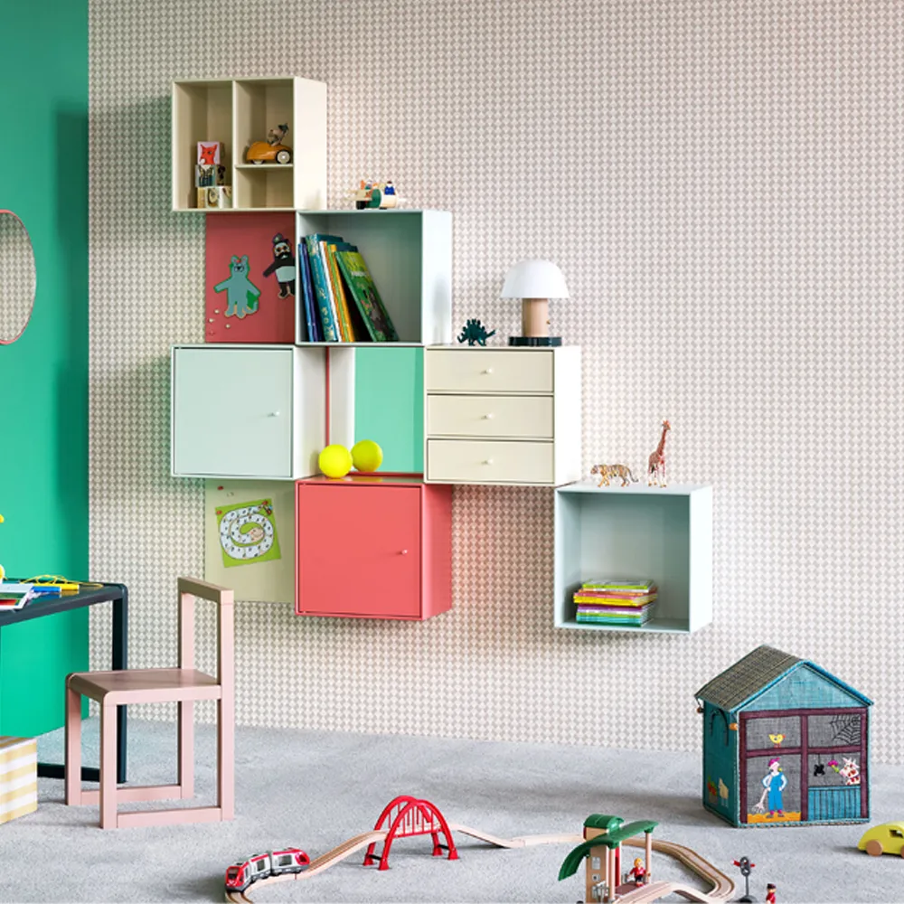 Montana Mini 1001 shelf 35x35 cm, Mist Montana