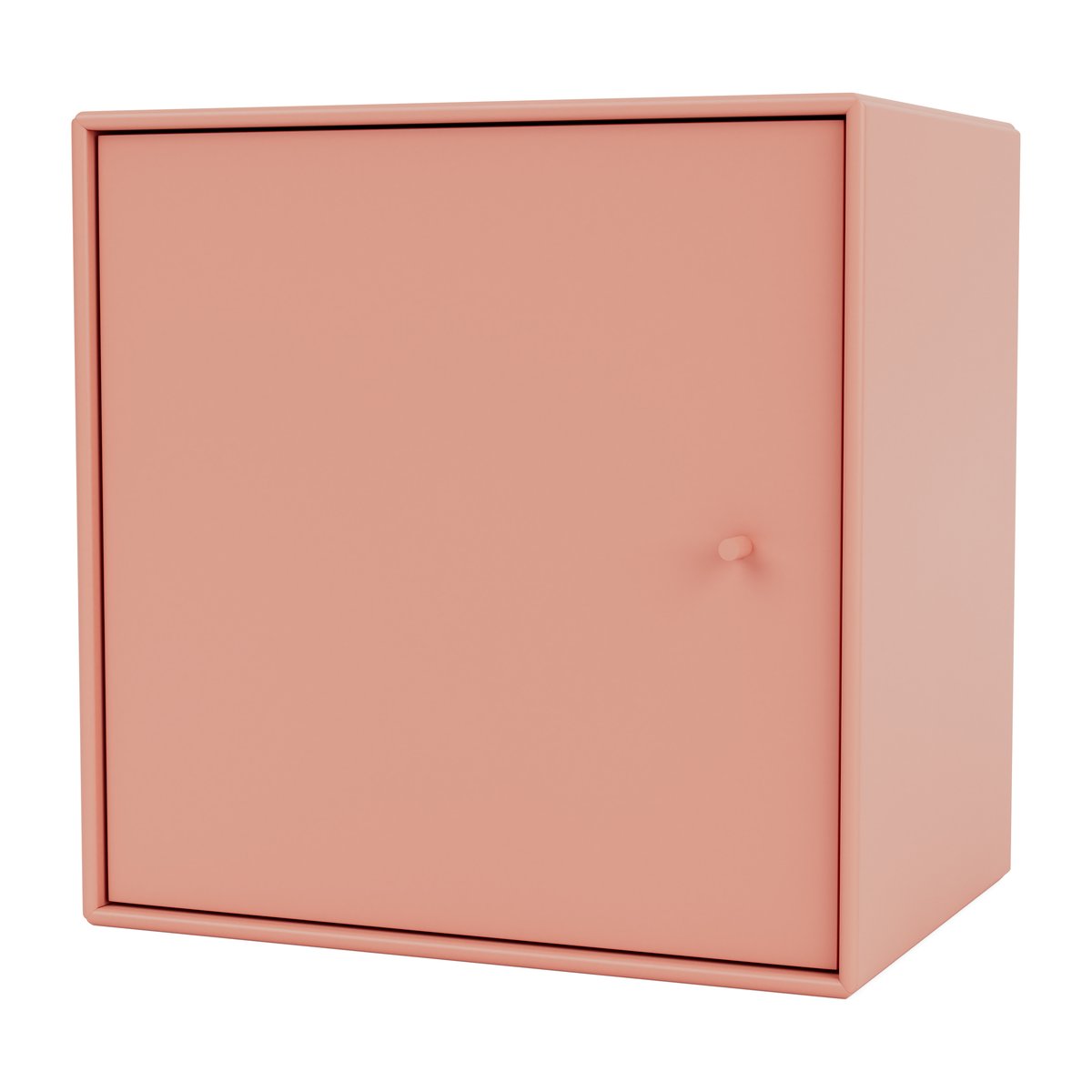 Montana Mini 1003 cabinet 35x35 cm Rhubarb | Scandinavian Design | Shelves & shelving systems | Pink
