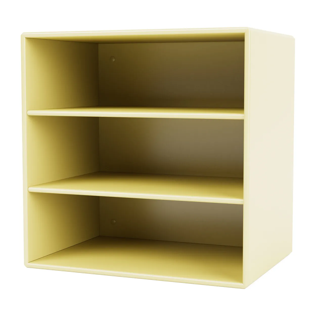 Montana Mini 1004 shelf 35x35 cm Camomile | Scandinavian Design | Shelves & shelving systems | Yellow