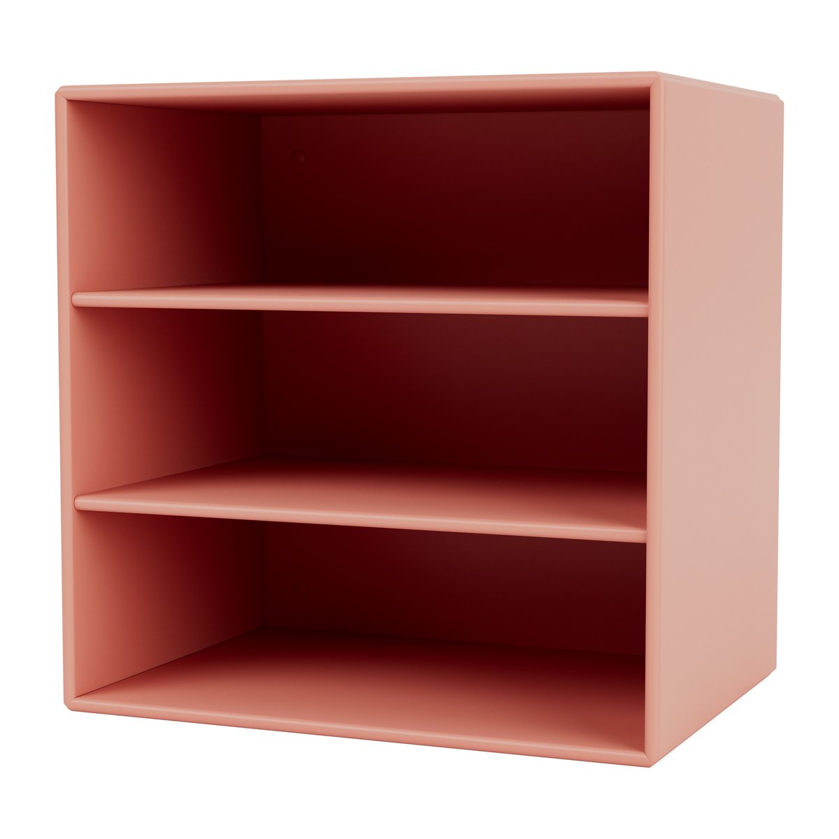 Montana Mini 1004 shelf 35x35 cm Rhubarb | Scandinavian Design | Shelves & shelving systems | Pink