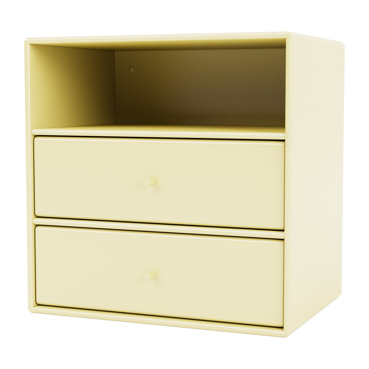 Montana Montana Mini 1006 shelf 35x35 cm Camomile | Scandinavian Design | Shelves & shelving systems | Yellow