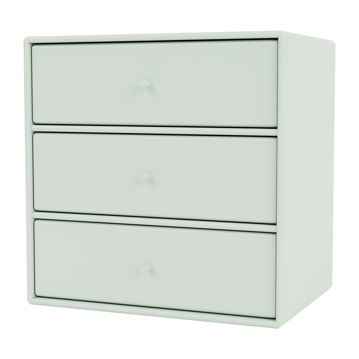Montana Mini 1007 shelf 35x35 cm Mist | Scandinavian Design | Shelves & shelving systems | Green