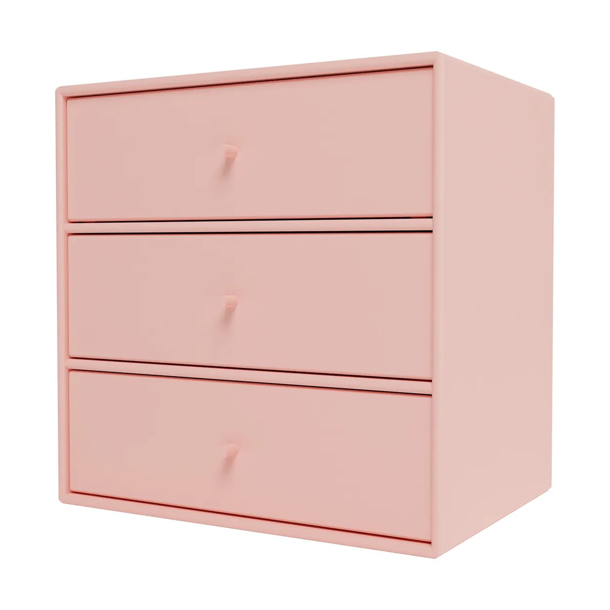 Montana Mini 1007 shelf 35x35 cm Ruby | Scandinavian Design | Shelves & shelving systems | Pink