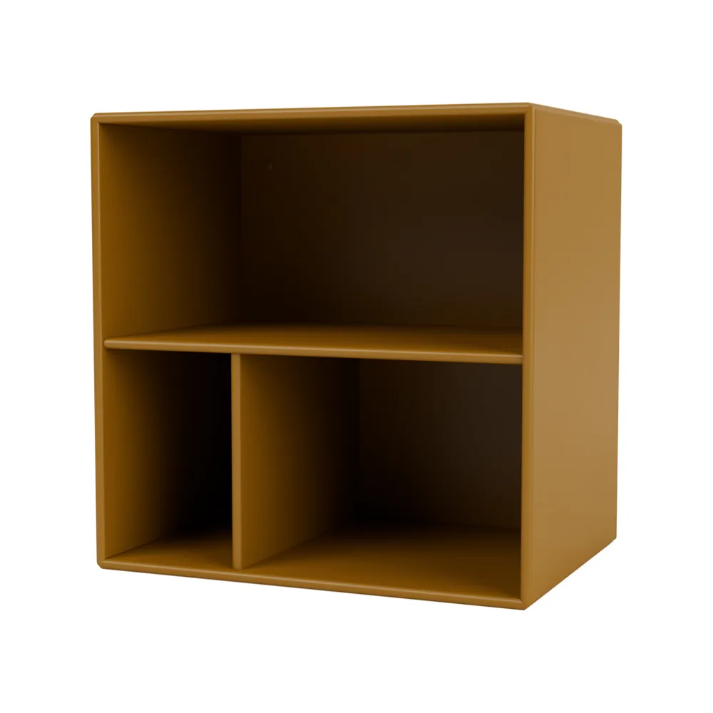 Montana Mini 1102 shelf module, Amber 142. with shelf Montana