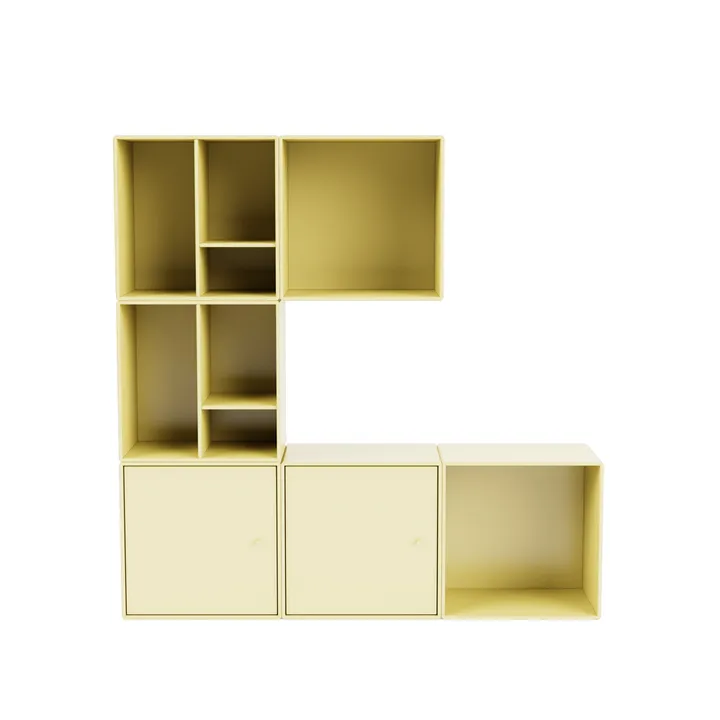 Montana Mini shelving system 6x2 Camomile - Montana