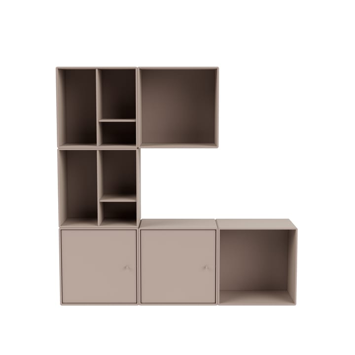 Montana Mini shelving system 6x2 Mushroom - undefined - Montana