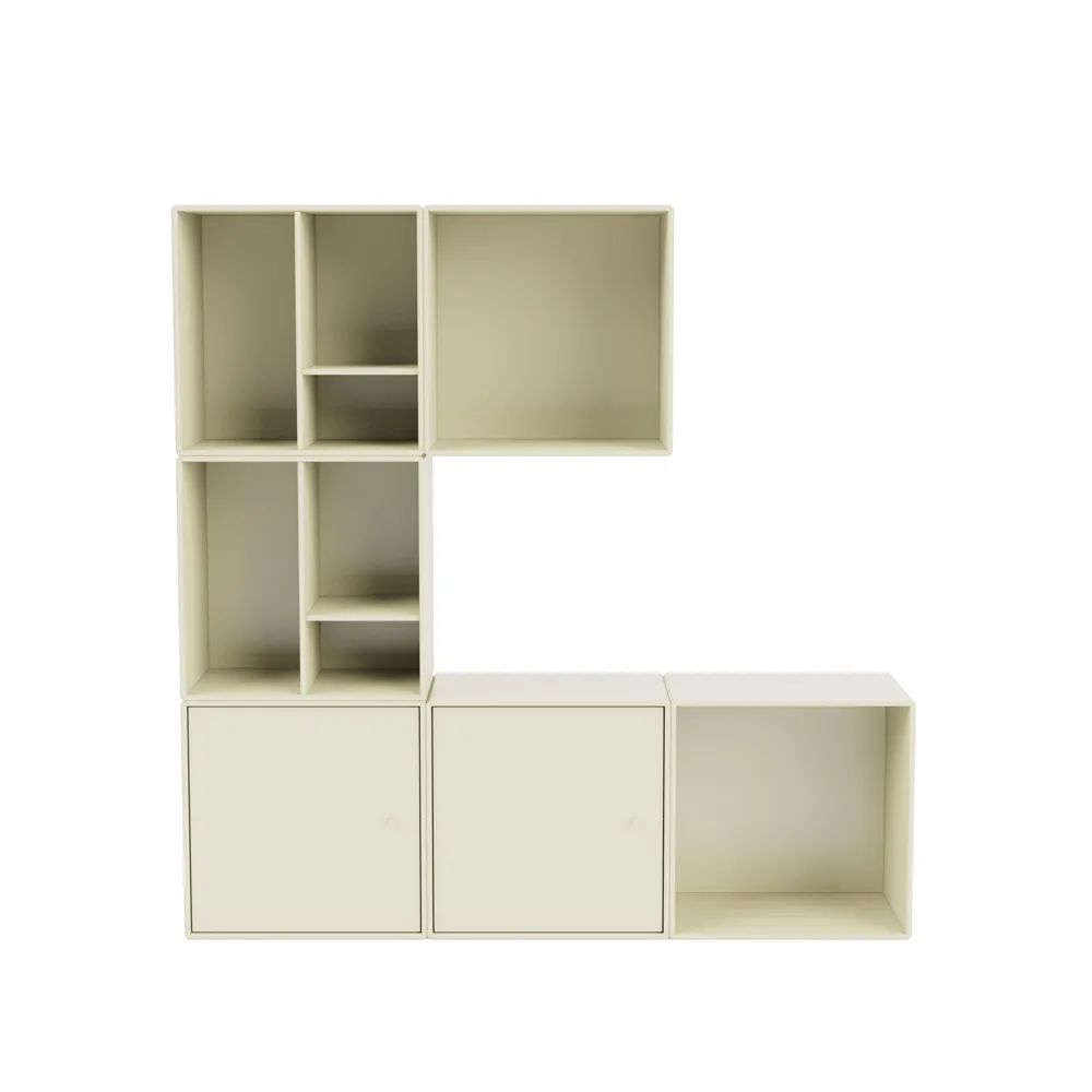 Montana Mini shelving system 6x2 Vanilla,  Montana