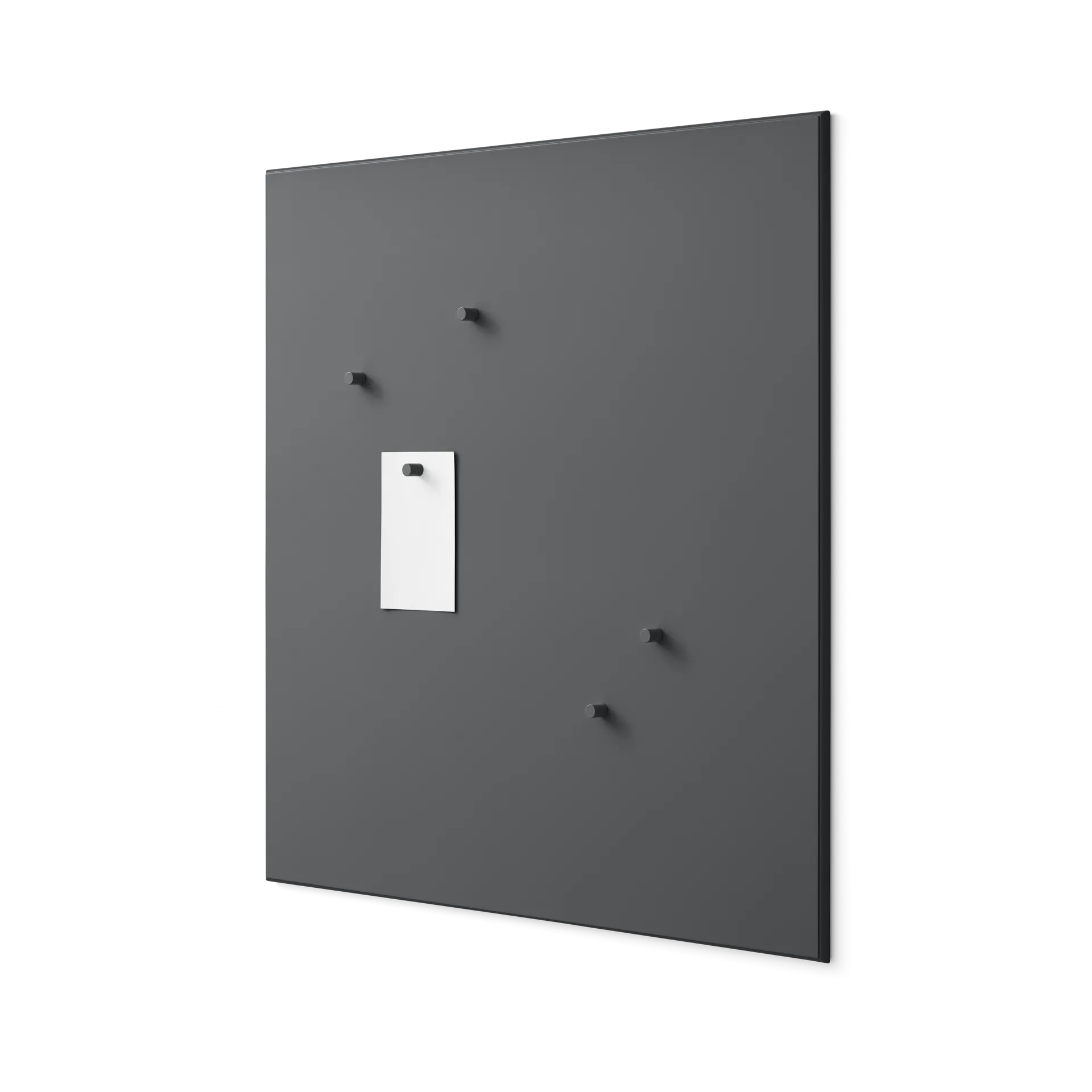 Montana noticeboard 69.6x69.6 cm, Anthracite Montana