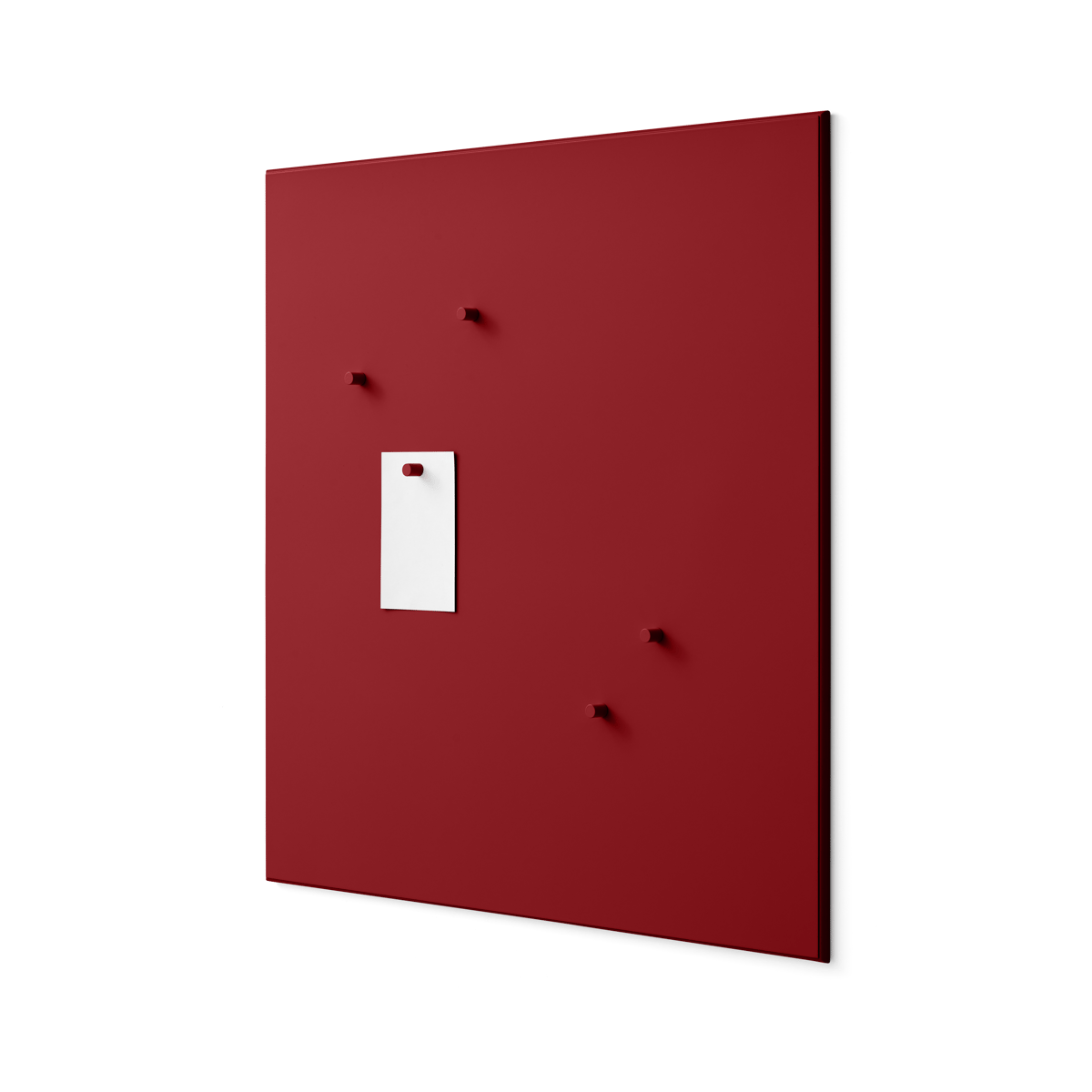 Montana noticeboard 69.6x69.6 cm Beetroot | Scandinavian Design | Clothes hooks & hangers | Red