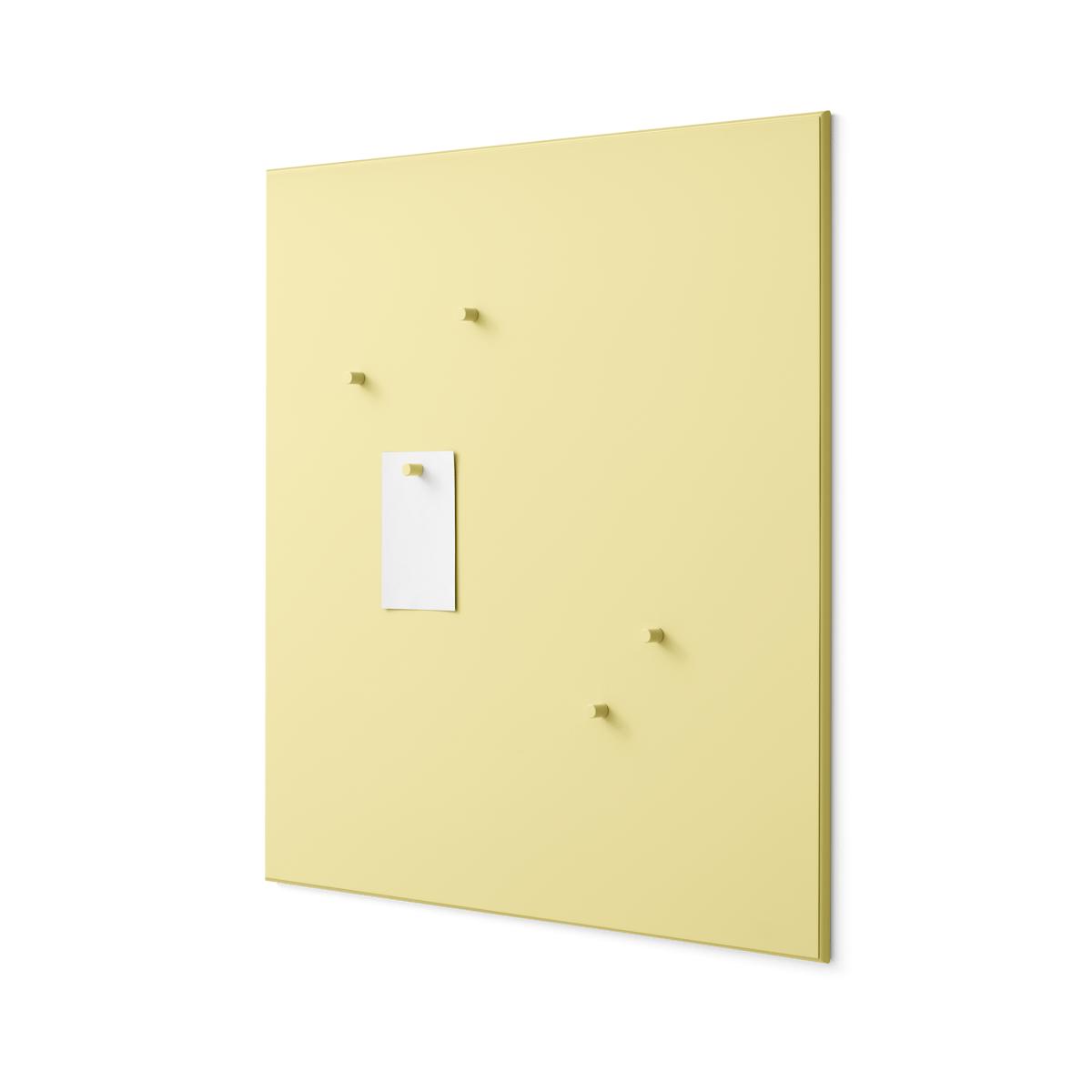 Montana noticeboard 69.6x69.6 cm Camomile | Scandinavian Design | Clothes hooks & hangers | Yellow
