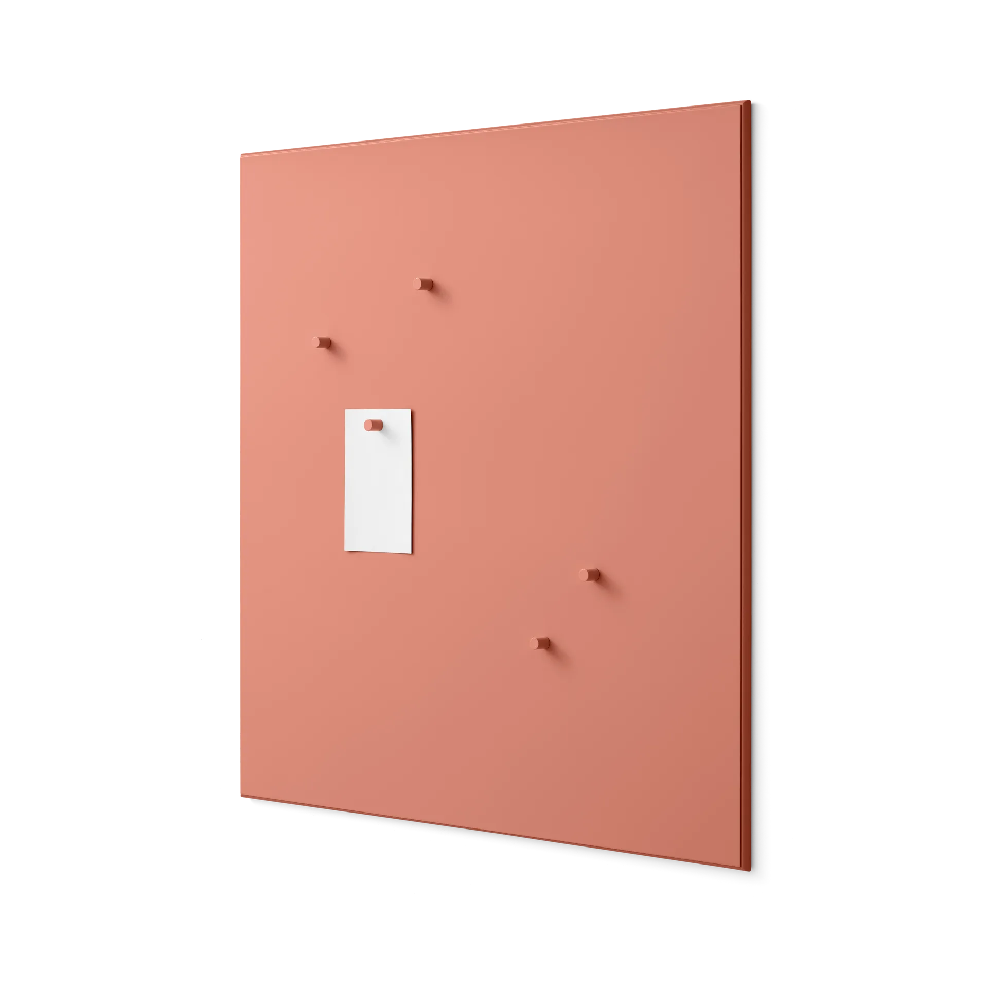 Montana noticeboard 69.6x69.6 cm, Rhubarb Montana