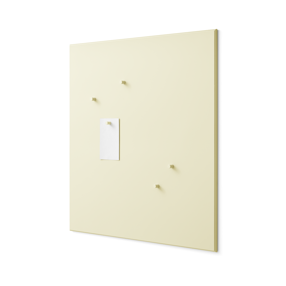 Montana noticeboard 69.6x69.6 cm Vanilla | Scandinavian Design | Clothes hooks & hangers | White