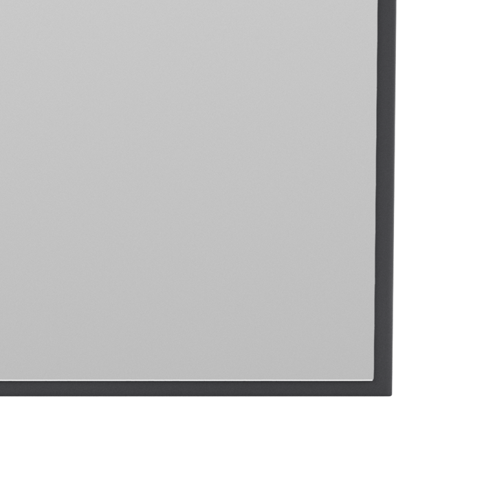 Montana rectangular mirror 69.6x105 cm - Anthracite - Montana