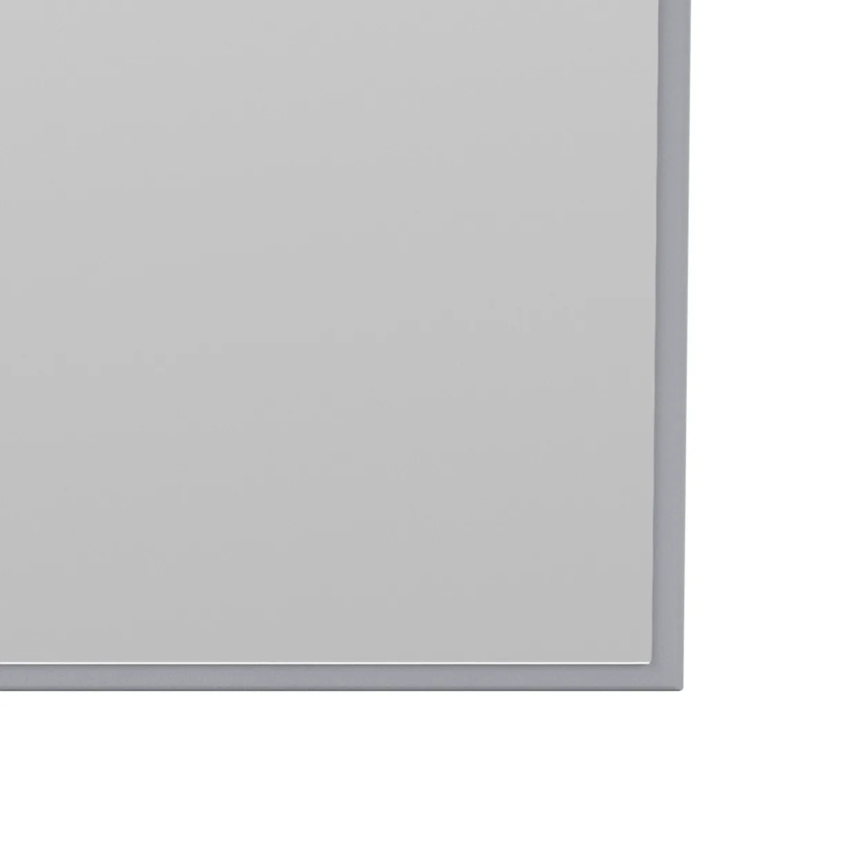 Montana rectangular mirror 69.6x105 cm Graphic | Scandinavian Design | Wall mirrors | Grey