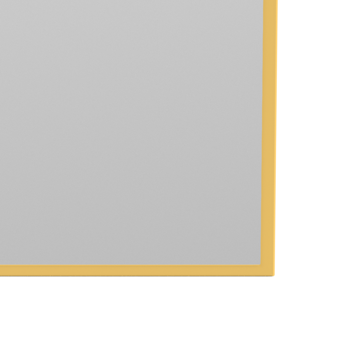 Montana rectangular mirror 69.6x138 cm Acacia | Scandinavian Design | Wall mirrors | Yellow