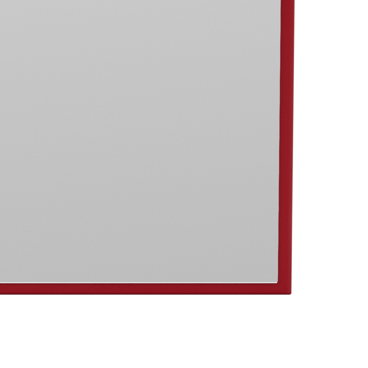 Montana rectangular mirror 69.6x138 cm Beetroot | Scandinavian Design | Wall mirrors | Red