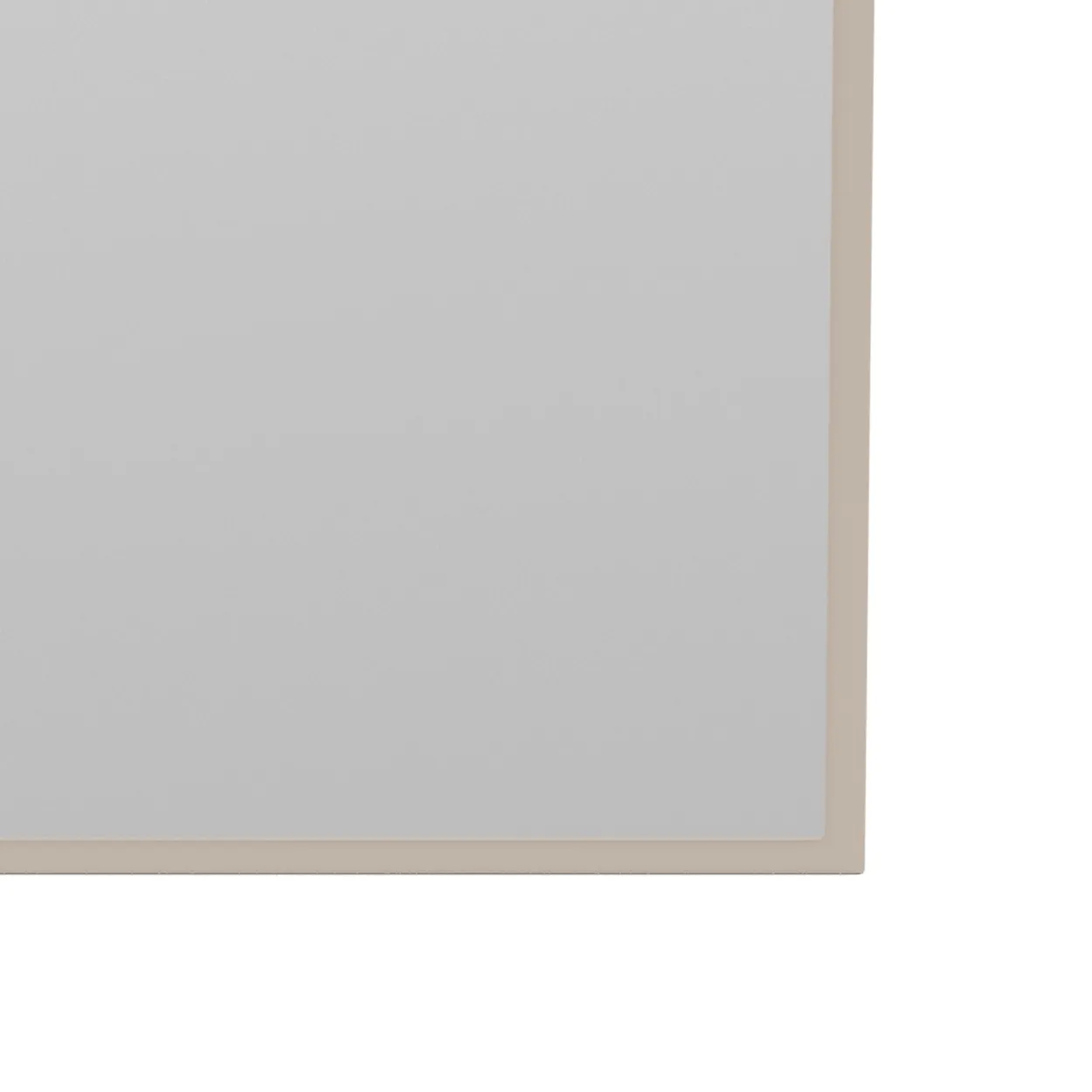 Montana rectangular mirror 69.6x138 cm Clay | Scandinavian Design | Wall mirrors | Grey