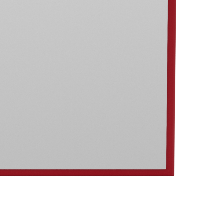 Montana square mirror 69.6x69.6 cm - Beetroot - Montana