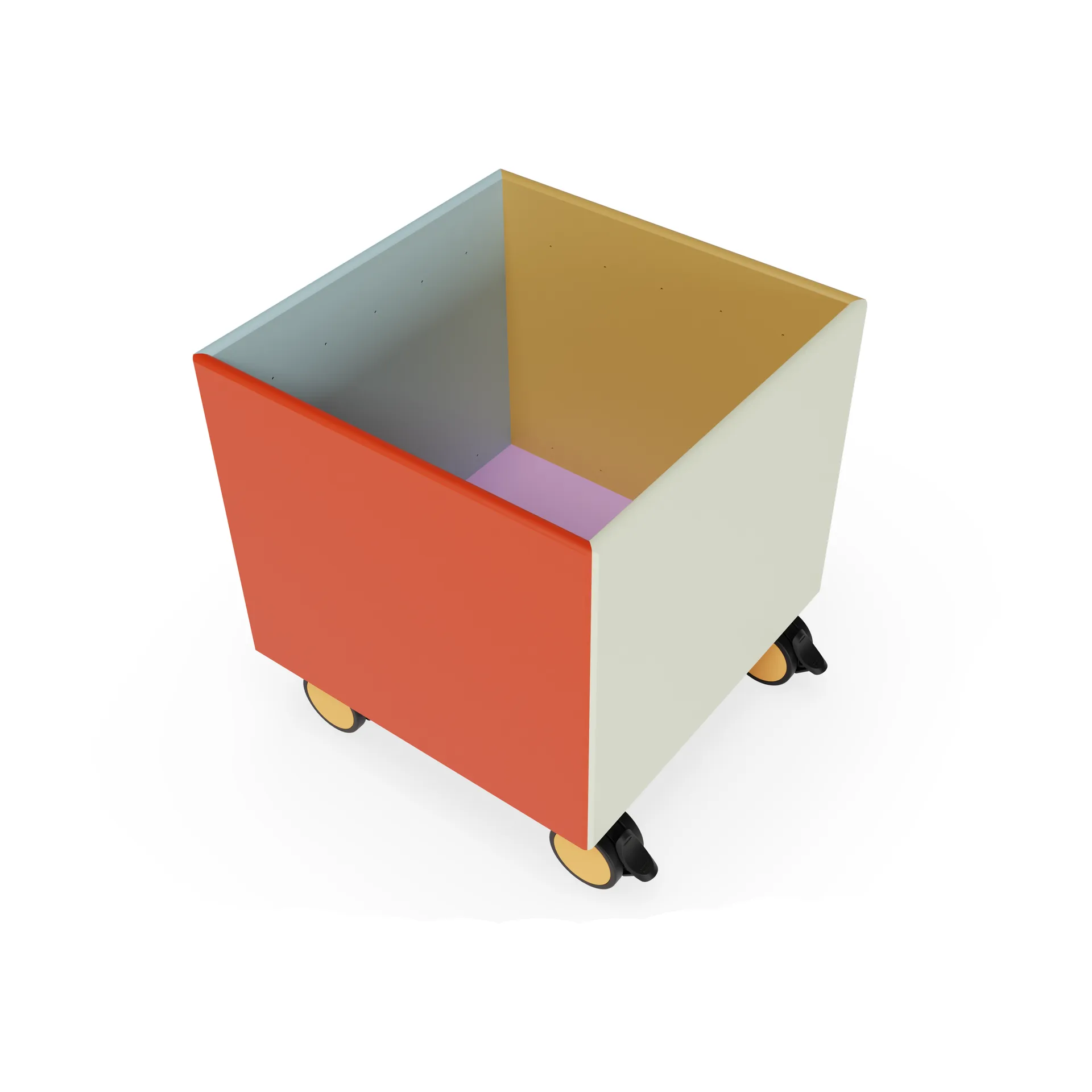 Montana x KIMPOP Box storage box with wheels, 34.4x37.8x35.4 cm Montana