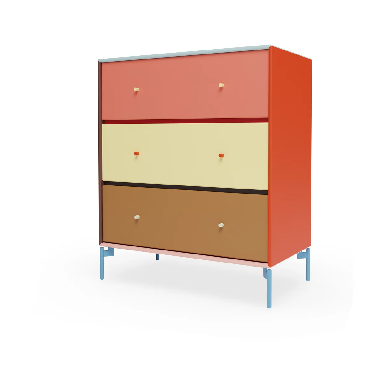 Montana x KIMPOP Carry chest of drawers with 3 drawers 69.6x82.2x38 cm