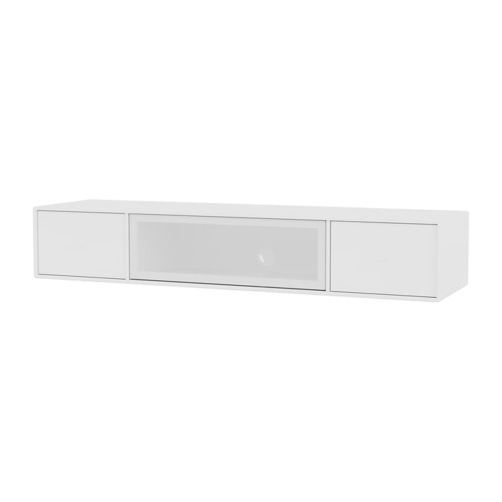 OCTAVE II tv-bench with space for a speaker - New white - Montana