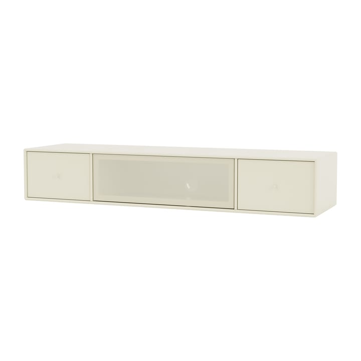 OCTAVE II tv-bench with space for a speaker - Vanilla - Montana