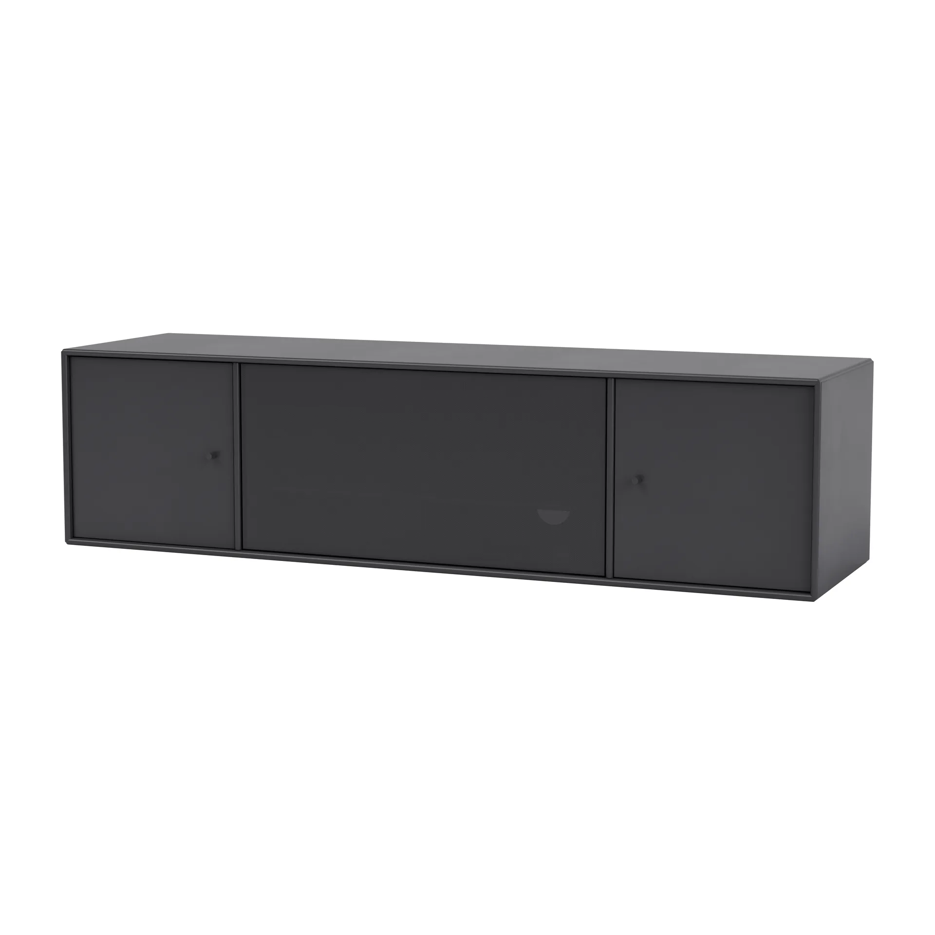 OCTAVE III tv stand with audio device, Anthracite Montana