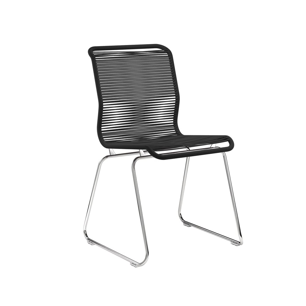 Montana Panton One chair Clark, stainless steel | Scandinavian Design | Chairs | Black
