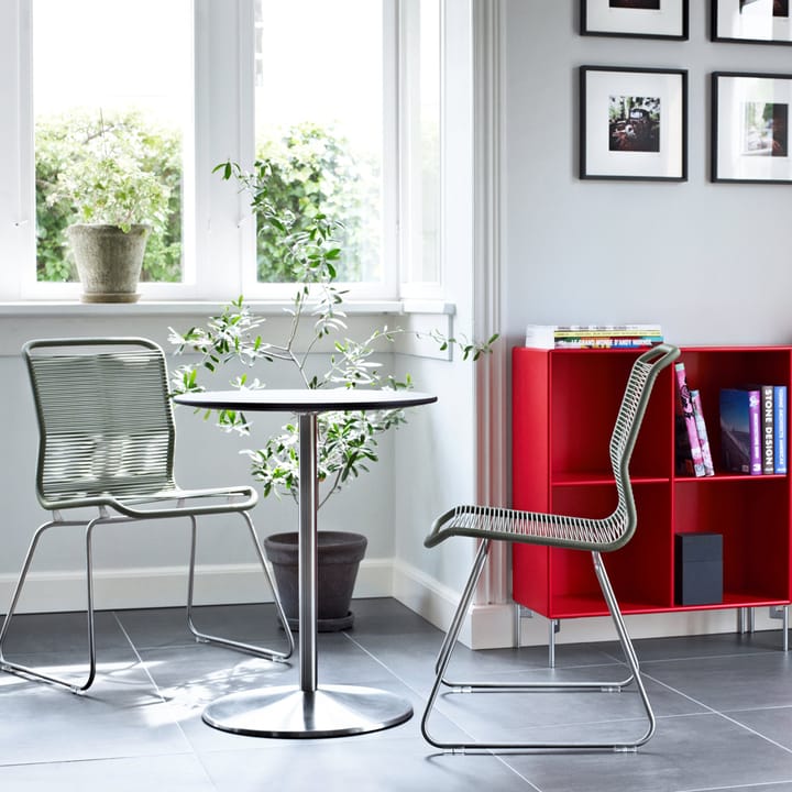 Panton One chair - Scarlett, stainless steel - Montana