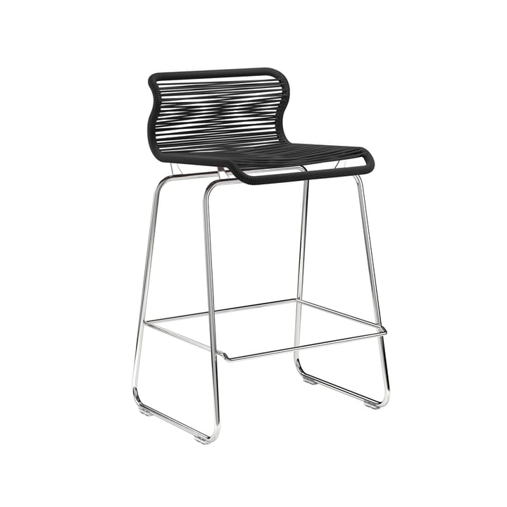 Panton One kitchen barstool - Clark, stainless steel - Montana