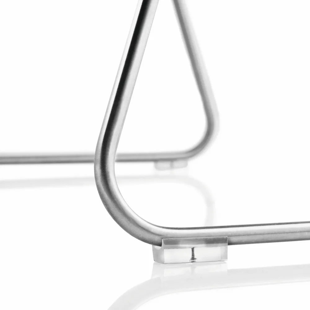Panton One kitchen barstool, Marcel, stainless steel Montana