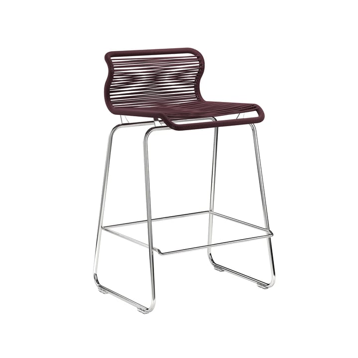 Panton One kitchen barstool - Marcel, stainless steel - Montana