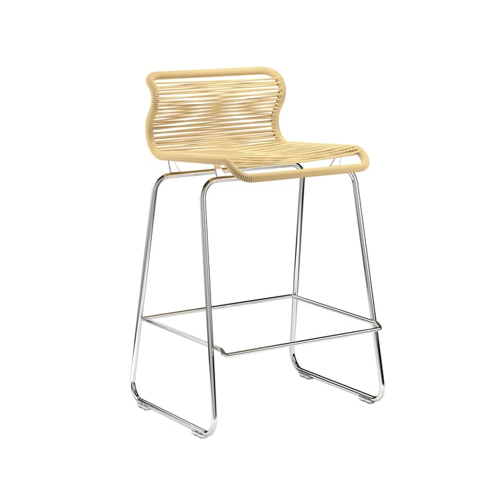 Panton One kitchen barstool - Vincent, stainless steel - Montana