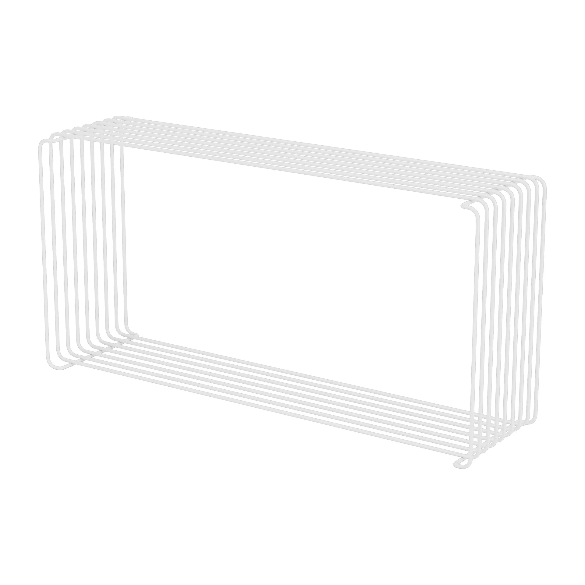 Panton Wire Extended shelf 34,8x70x18,2 cm, Snow Montana
