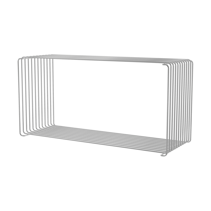 Panton Wire Extended shelf 70x34,8x25,7 cm - Chrome - Montana
