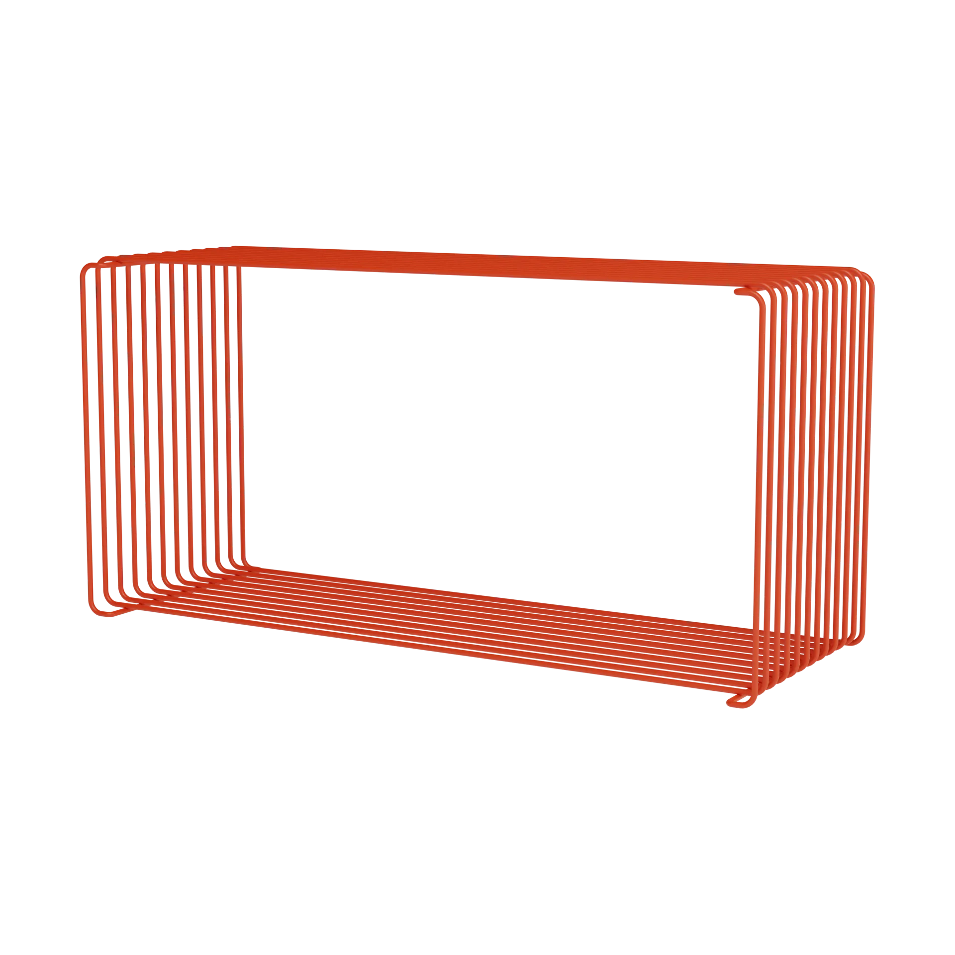 Panton Wire Extended shelf 70x34,8x25,7 cm, Rosehip Montana