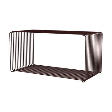 Panton Wire Extended shelf 70x34,8x34,8 cm - Black red - Montana