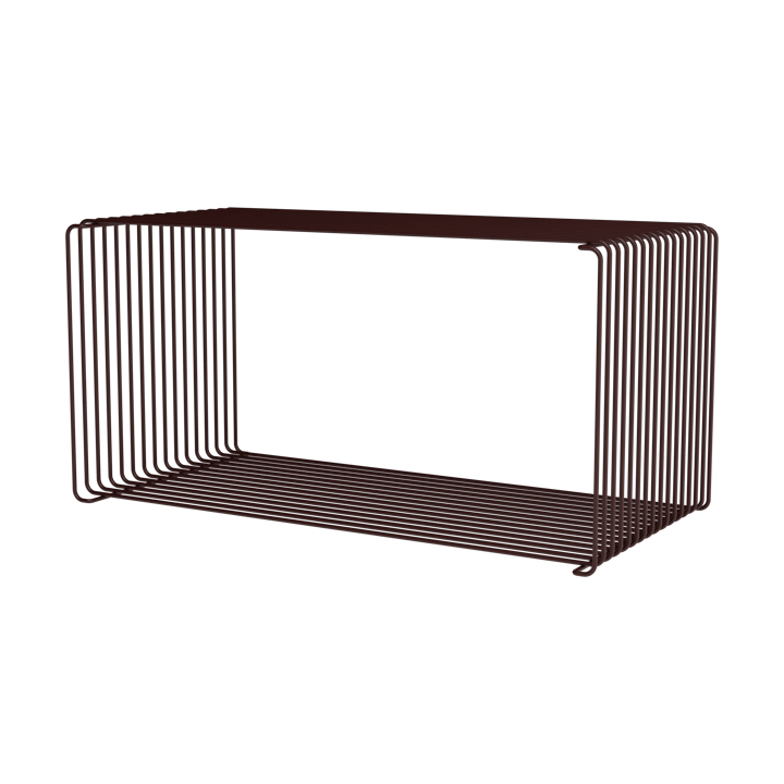 Panton Wire Extended shelf 70x34,8x34,8 cm - Black red - Montana