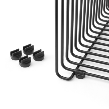 Panton Wire feet spacer feet 4-pack - Black - Montana