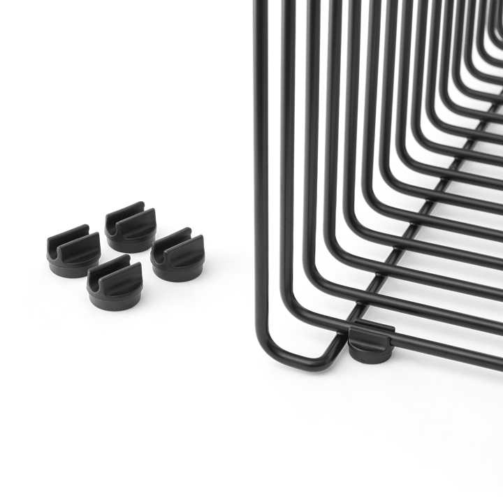 Panton Wire feet spacer feet 4-pack, Black Montana