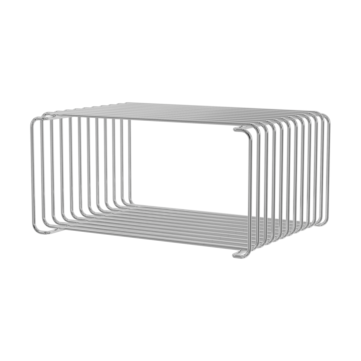 Montana Panton Wire Half Height shelf 34.8x17.2x25.7 cm Chrome