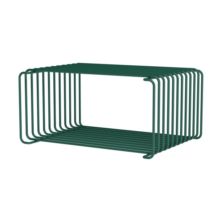 Panton Wire Half Height shelf 34.8x17.2x25.7 cm - Pine - Montana