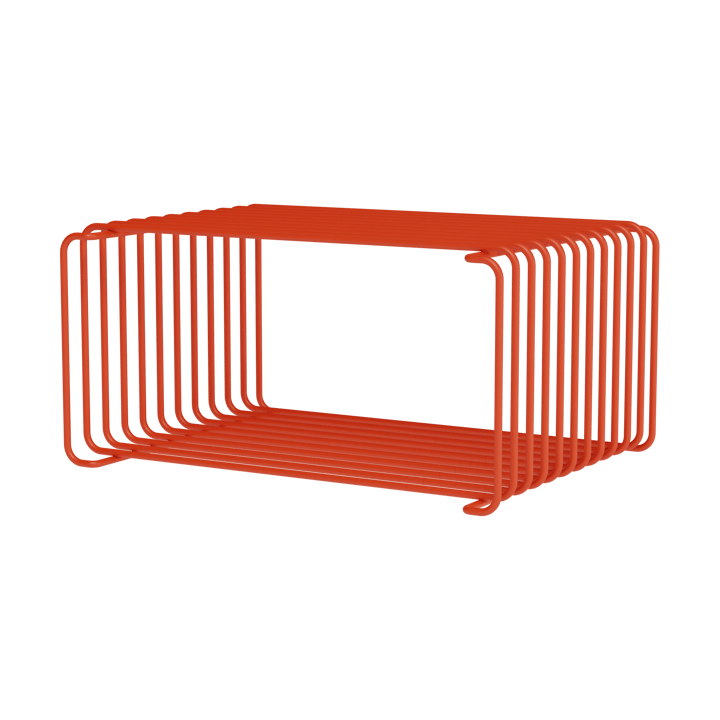 Panton Wire Half Height shelf 34.8x17.2x25.7 cm - Rosehip - Montana