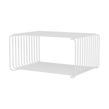 Panton Wire Half Height shelf 34.8x17.2x25.7 cm - Snow - Montana