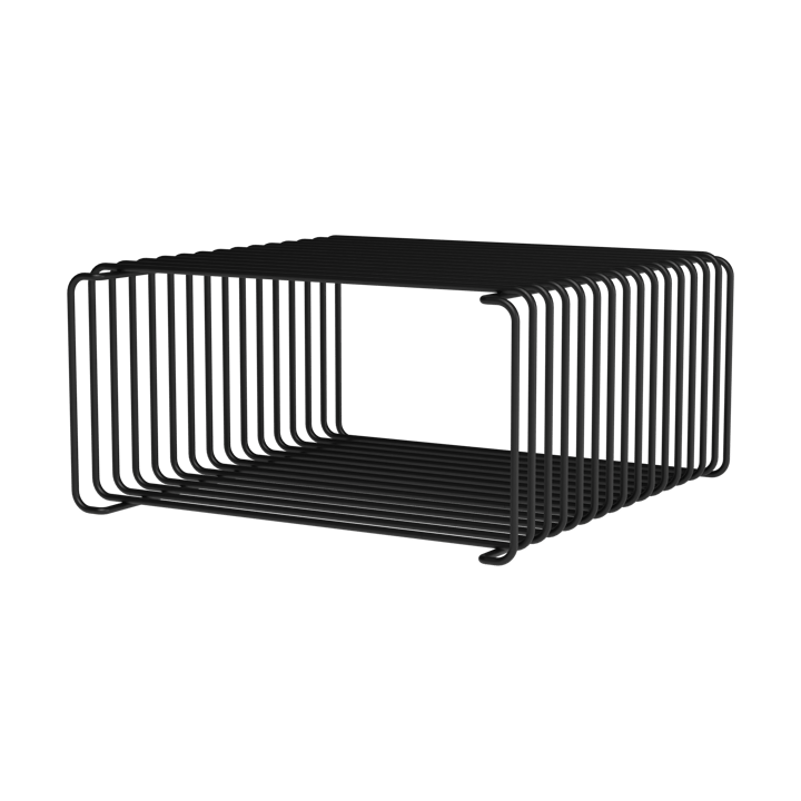 Panton Wire Half Height shelf 34.8x17.2x34.8 cm - Black - Montana