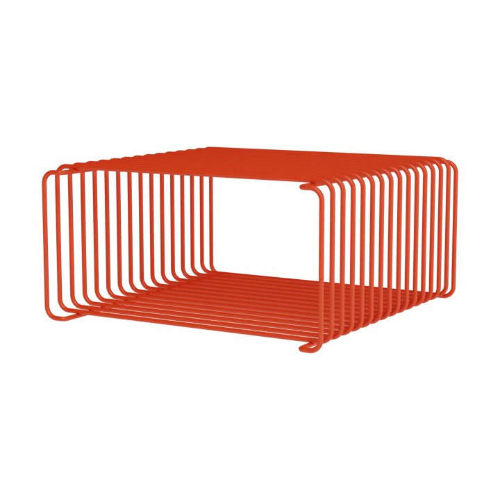 Panton Wire Half Height shelf 34.8x17.2x34.8 cm - Rosehip - Montana