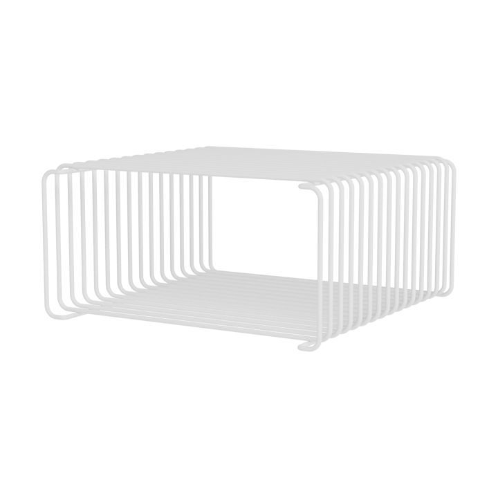 Panton Wire Half Height shelf 34.8x17.2x34.8 cm - Snow - Montana