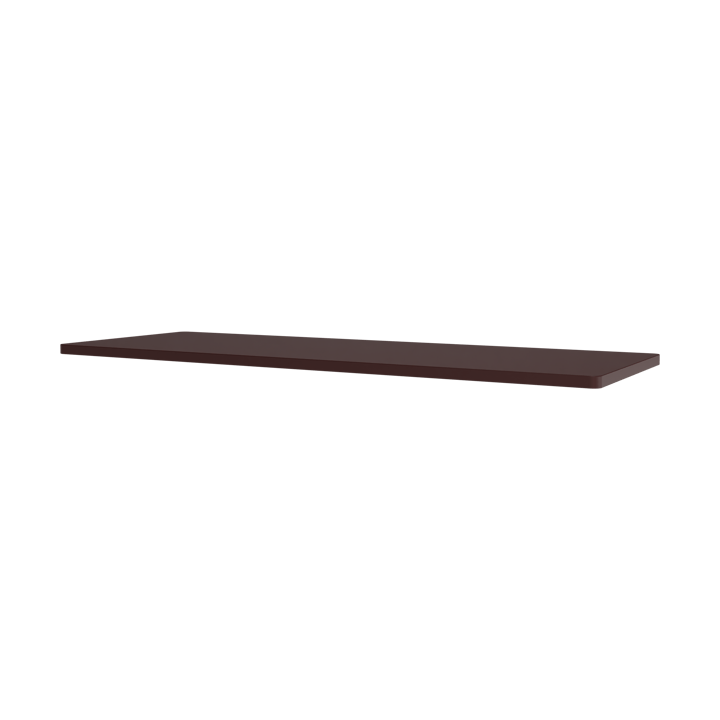 Panton Wire shelf 70,1x25,7 cm - Black red - Montana