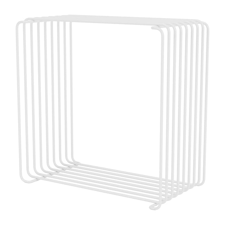 Panton Wire Single shelf 34,8x34,8x18,8 cm - Snow - Montana
